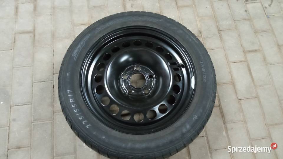 Koło z zapasu 225 55 17 opel Insignia A nowe Giżycko