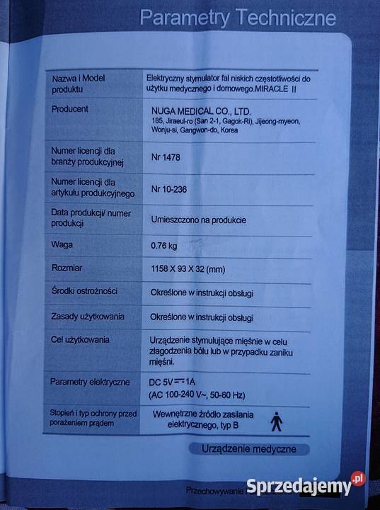 nuga best pas miracle II Żagań