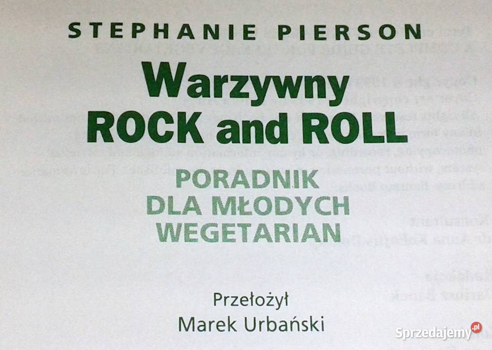 Warzywny rock and roll Stephanie Pierson Rok wydania 2000 Chełm