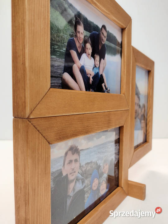 Ramka ramki na Zdjęcia Drewno sosnowe Fotografia