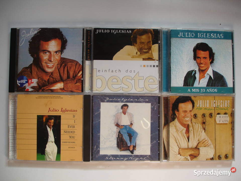 JULIO IGLESIAS płyty CD Kultura i Rozrywka lubuskie Zielona Góra sprzedam