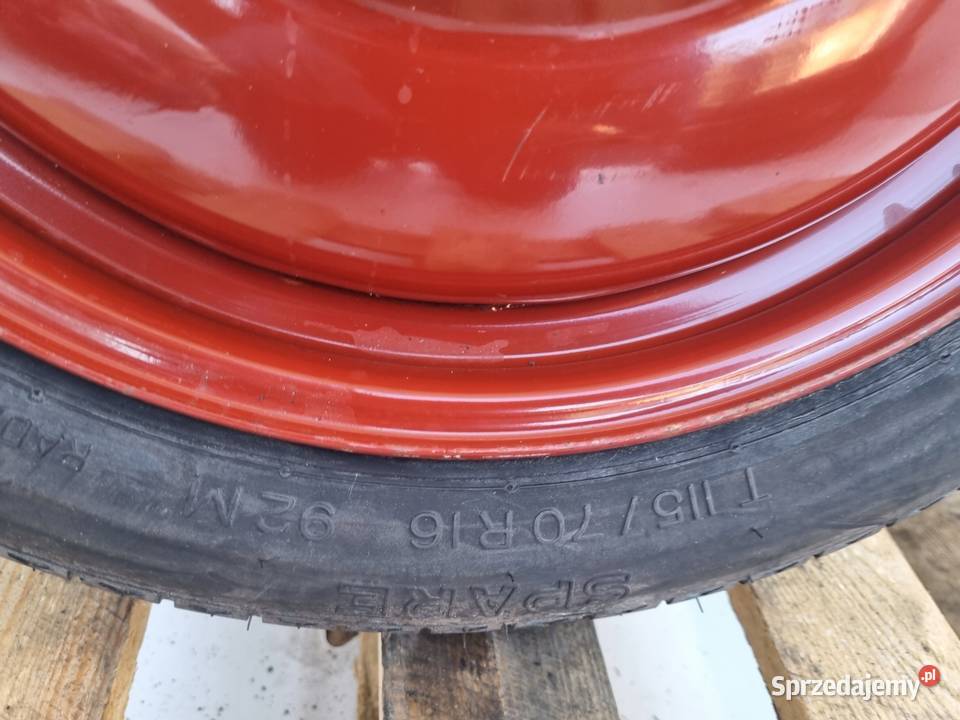 KOŁO DOJAZDOWE dojazdówka Saab 95 95 I 11570 R16 Chełm sprzedam