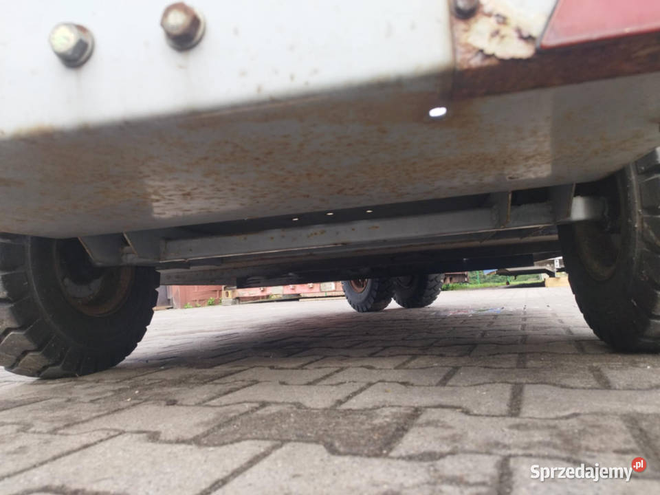 Przyczepa na obrotnicy na resorach do sadu wielkopolskie Strzyżew