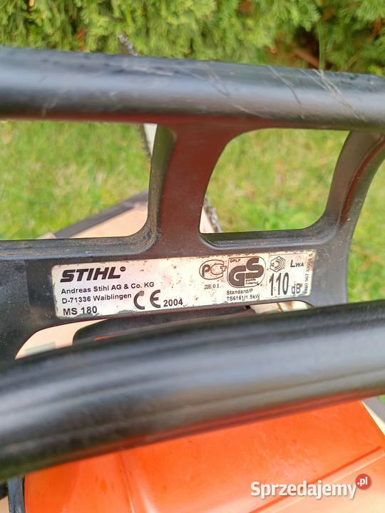 Piła spalinowa Stihl Ms180 Narzędzia ogrodnicze Balice