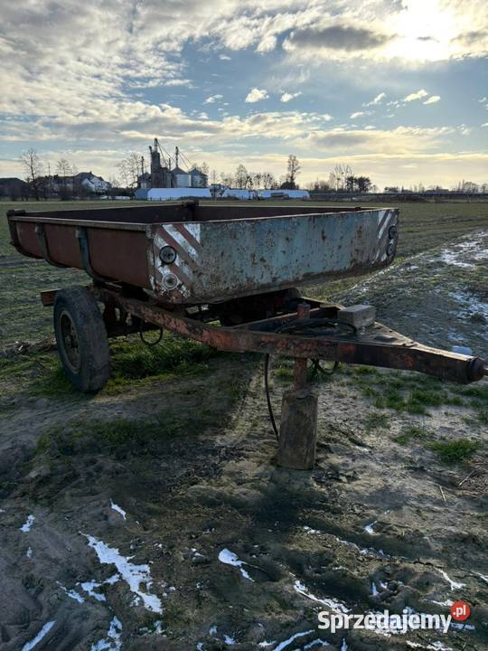 Sprzedam przyczepę wywrotke jednoosiowa Wieczyn