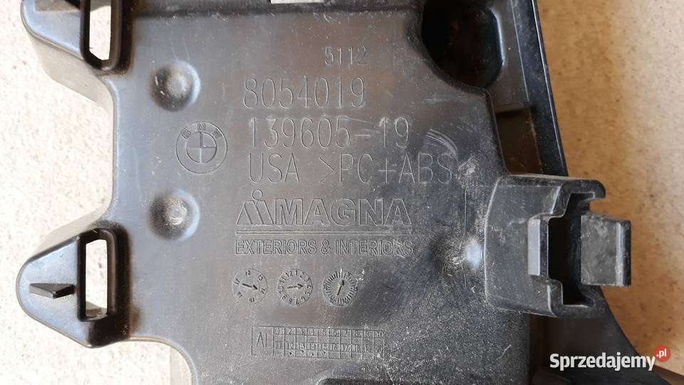 BMW X5 F15 MPAKIET ŚLIZG LEWY ZDERZAKA TYŁ wielkopolskie Zatom Stary sprzedam