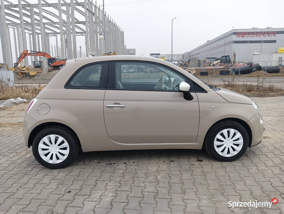Fiat 500 cappucino przebieg 57000 stan idealny 1242cm3 Fiat Pyskowice