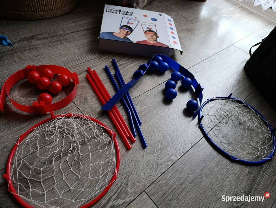 zestaw do gry w koszykówkę na głowie Poznań sprzedam
