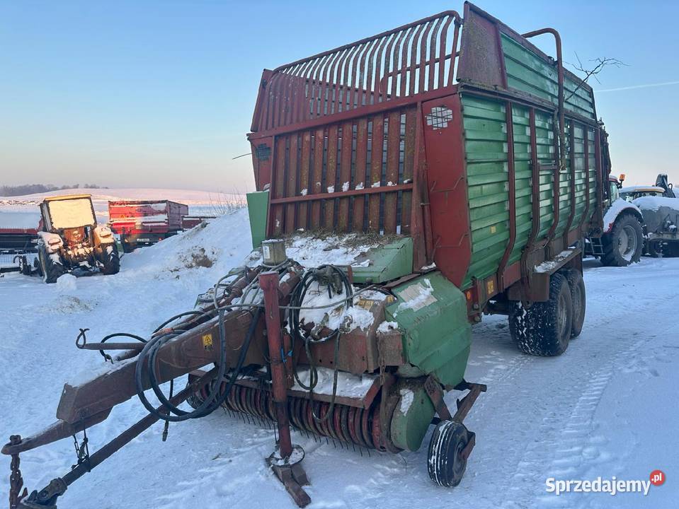 Przyczepa samozbierająca Strautmann Super Przyczepy rolnicze Suwałki