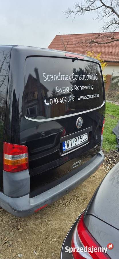 Vw transporter long t5 dolnośląskie Sichów sprzedam