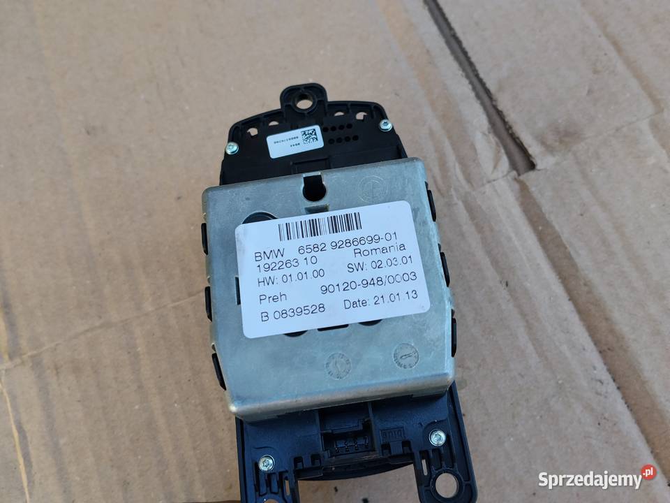 BMW F10 F30 F45 Panel idrive radia nawigacji osobowe