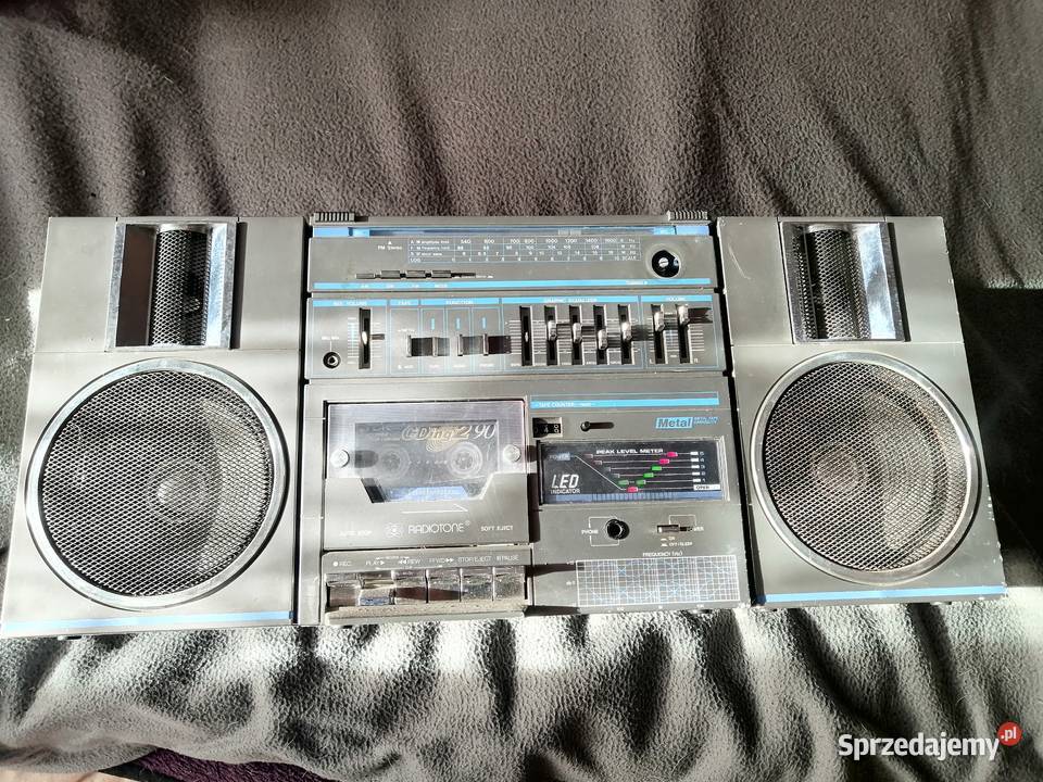 Radiomagnetofon ghettoblaster RADIOTONE RCX170 dolnośląskie Legnica