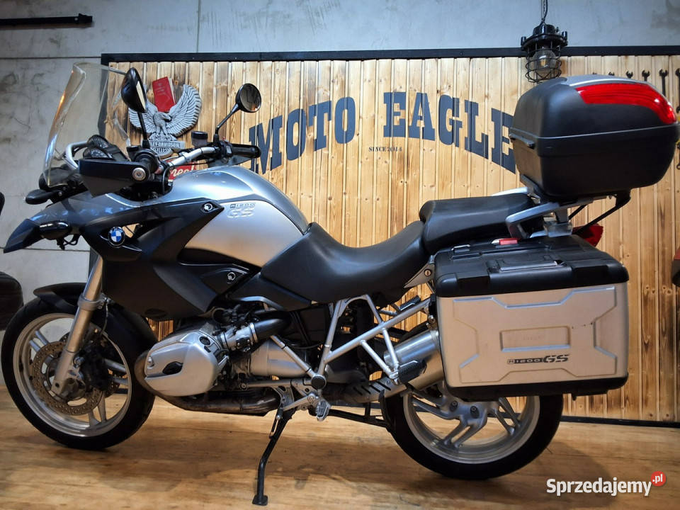 BMW R 1200 GS piękny motocykl BMW R 1200 GS Bicz