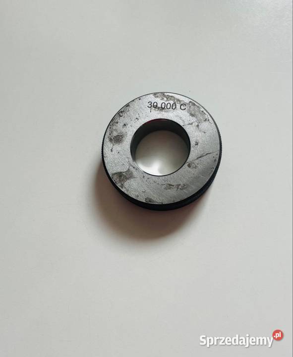 Pierścień wzorcowy DIN 2250 30 mm C SARTORIUS Czarnożyły