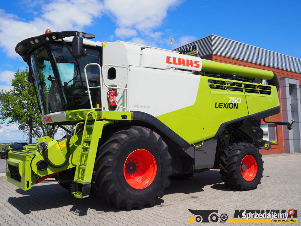 Claas Lexion 750 V680 Kombajn zbożowy rotorowy Klimatyzacja Zbożowe Stęszew