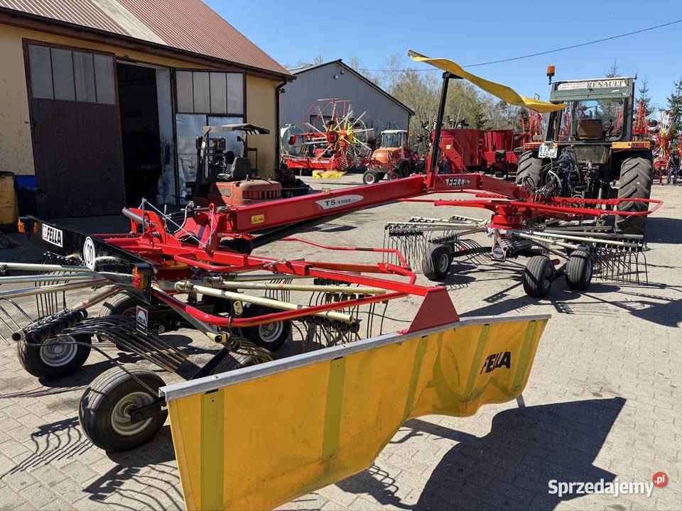 Zgrabiarka karuzelowa Fella TS 1502 2015 do boku Zgrabiarki i przetrząsacze Myszyniec sprzedam
