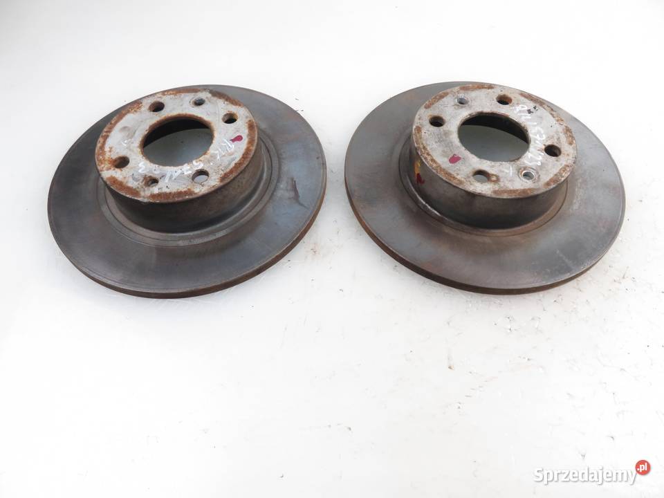 2x TARCZA HAMULCOWA TYŁ FIAT STILO 16 16V