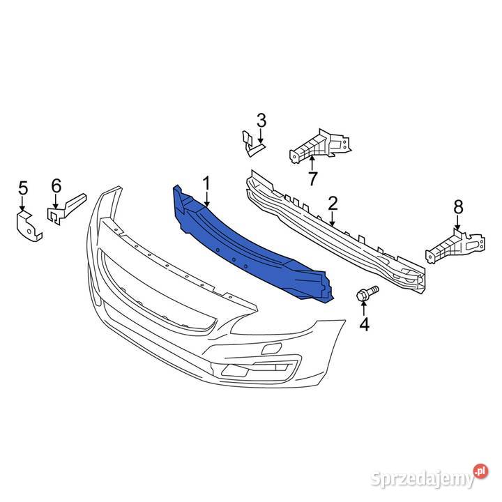 VOLVO S60 V60 absorber belka wzmocnienie sprzedam