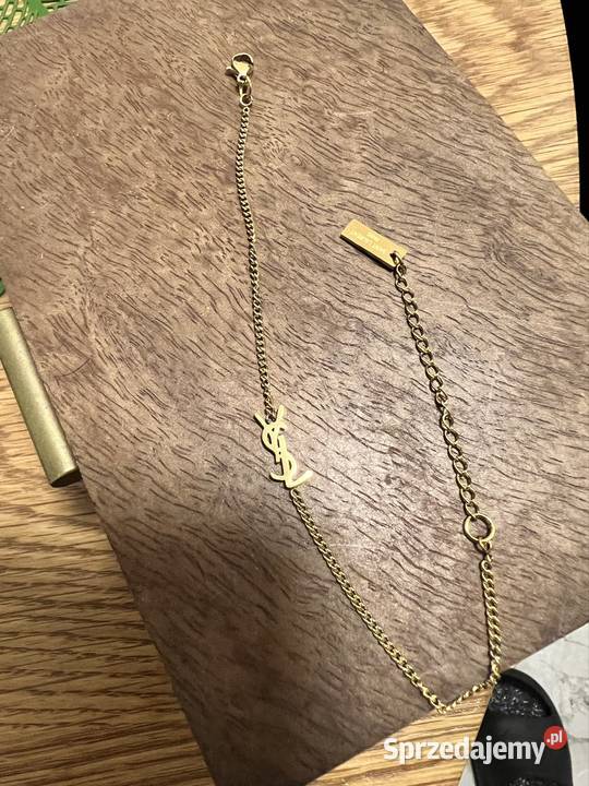 Bransoletka saint laurent gold nowa Tarnowskie Góry