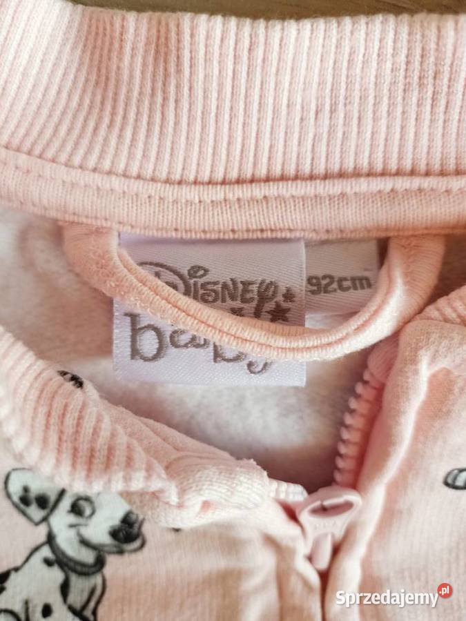 Bluza dziecięca różowa 101 Dalmatyńczyków 92 dziewczynka Płock
