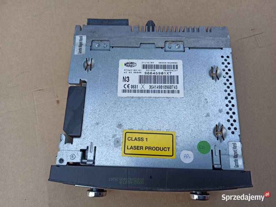 PEUGEOT 307 SW RADIO FABRYCZNE MP3 GPS Pozostałe Bolesławiec