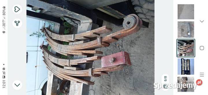 Iveco II 28 TD Blizniak resory tyl tylne komplet sprzedam