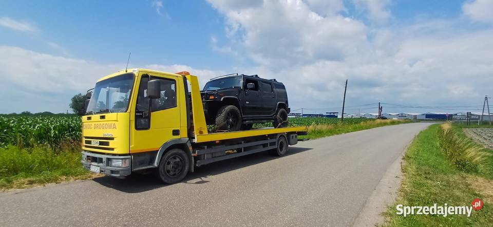 Iveco Eurocargo pomoc drogowa płyta hydrauliczna 4000cm3 Kraków