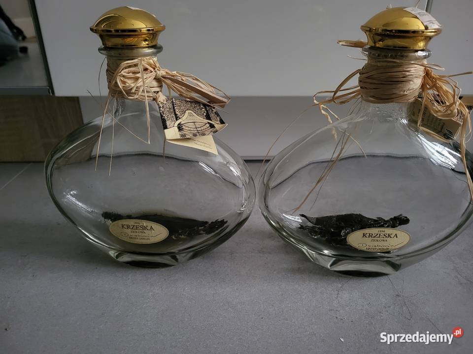 2xKrzeska z ziołami 07l PUSTA Kolekcjonerska mazowieckie Warszawa