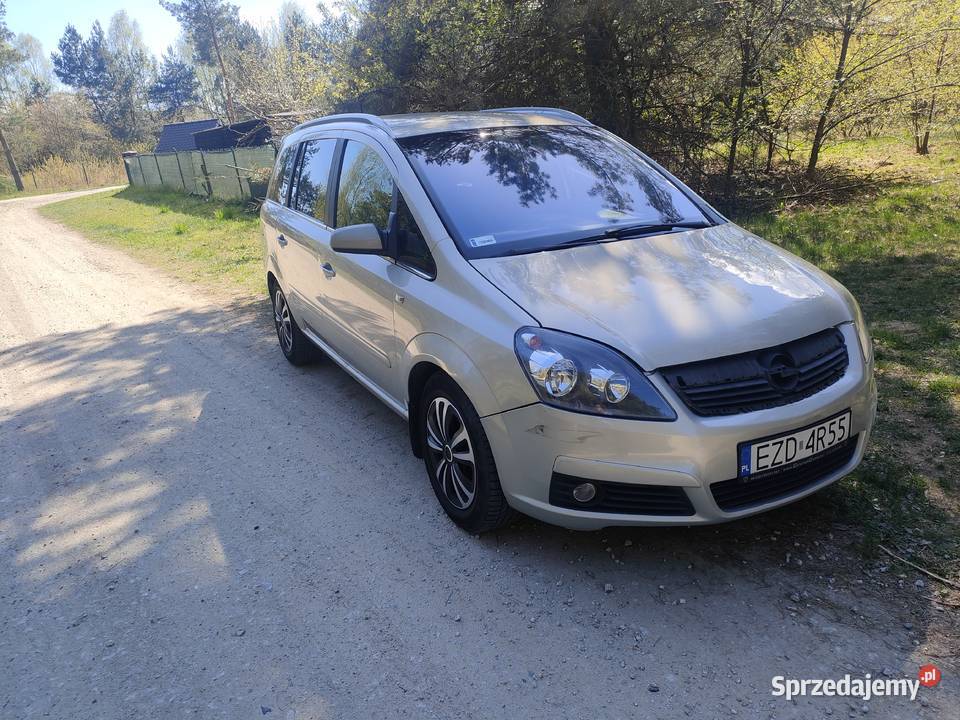 Opel Zafira benzyna gaz nieuszkodzony Samochody osobowe sprzedam