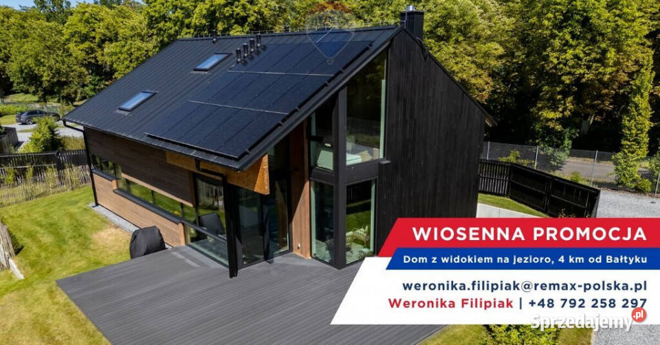 Dom jeziorem morza nowa Międzyzdroje