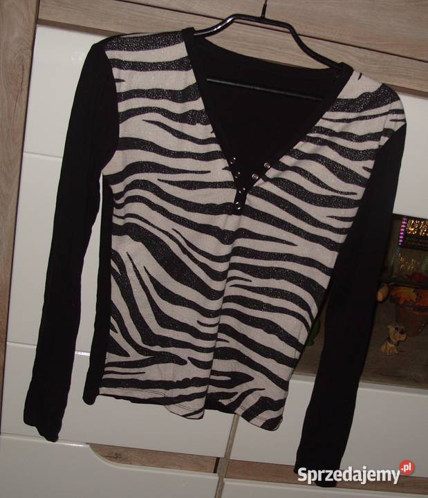 Bluzeczka wzór Zebra OXYD r SM Inny wzór Bluzki i koszule Rawicz