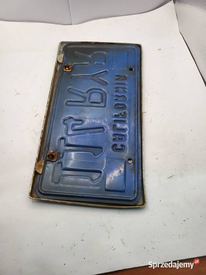 TABLICA REJESTRACYJNA AMERYKAŃSKA CALIFORNIA Rybnik