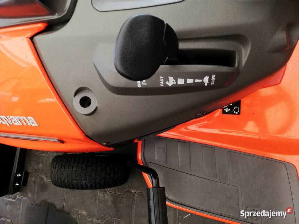 Kosiarka traktorek ogrodowy z pługiem Husqvarna Kobiele Wielkie