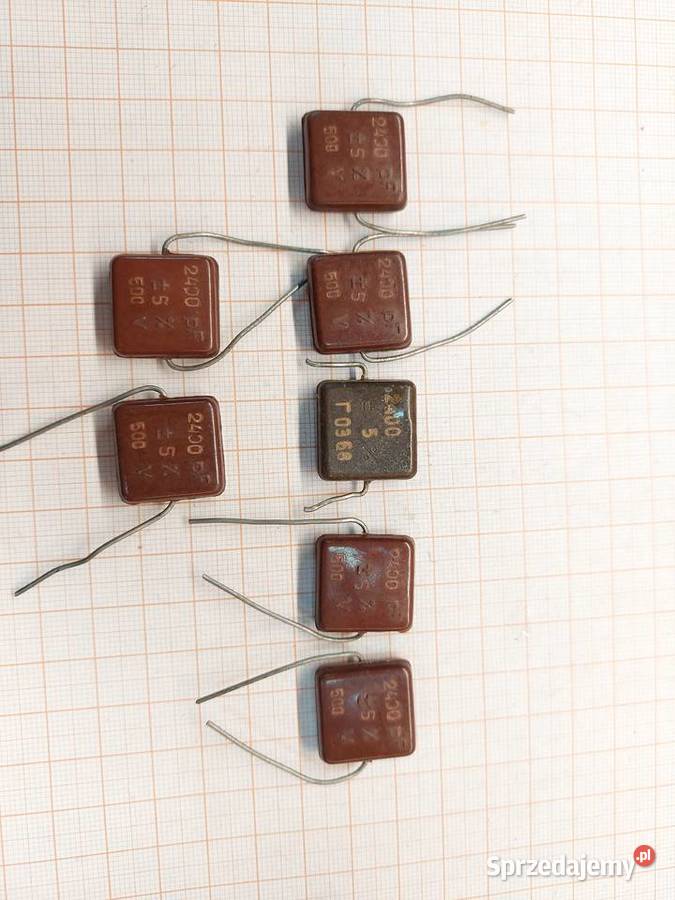 Kondensator Mikowy 2400pF 500V L15 7 A483 Czechowice-Dziedzice