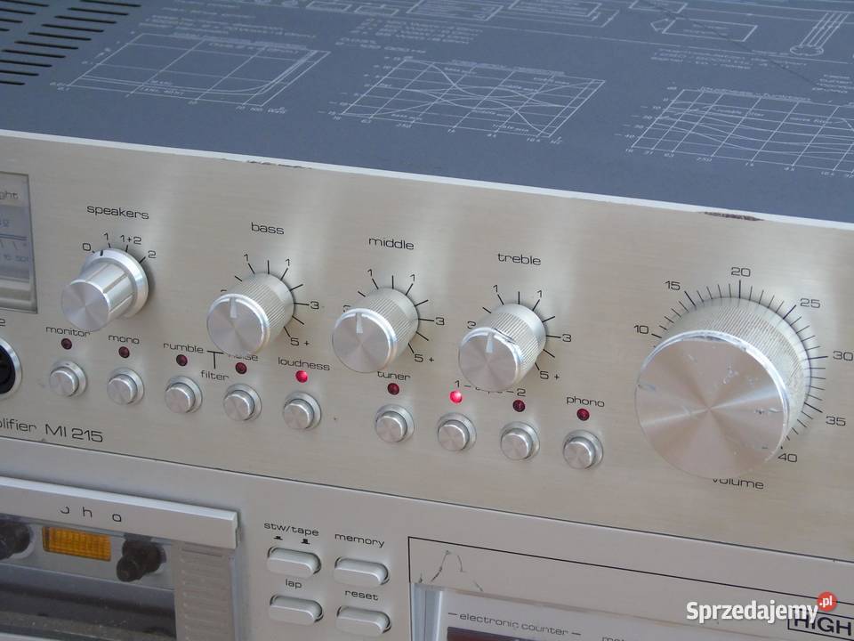 Wzmacniacz SABA MI 215 Vintage WYSYŁKA Jasło