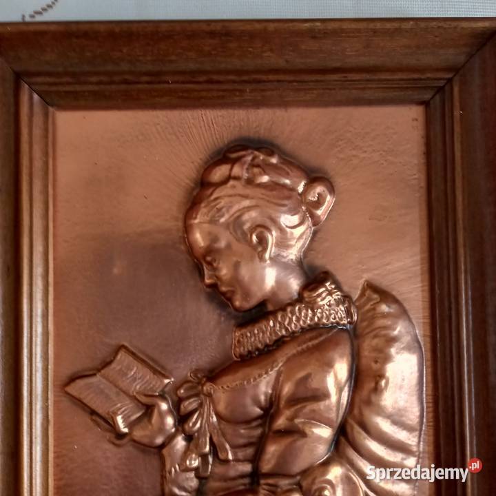 Obraz płaskorzeźba Złota dama Gorzów Wielkopolski