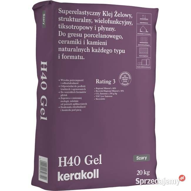 Zaprawa klejowa żelowa H40 GEL 20 Kerakoll sprzedam