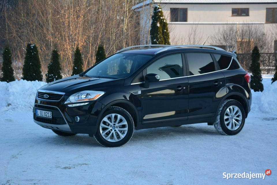 Ford Kuga Lift Navi LEDY 4WD Panorama czarny Ostrów Mazowiecka