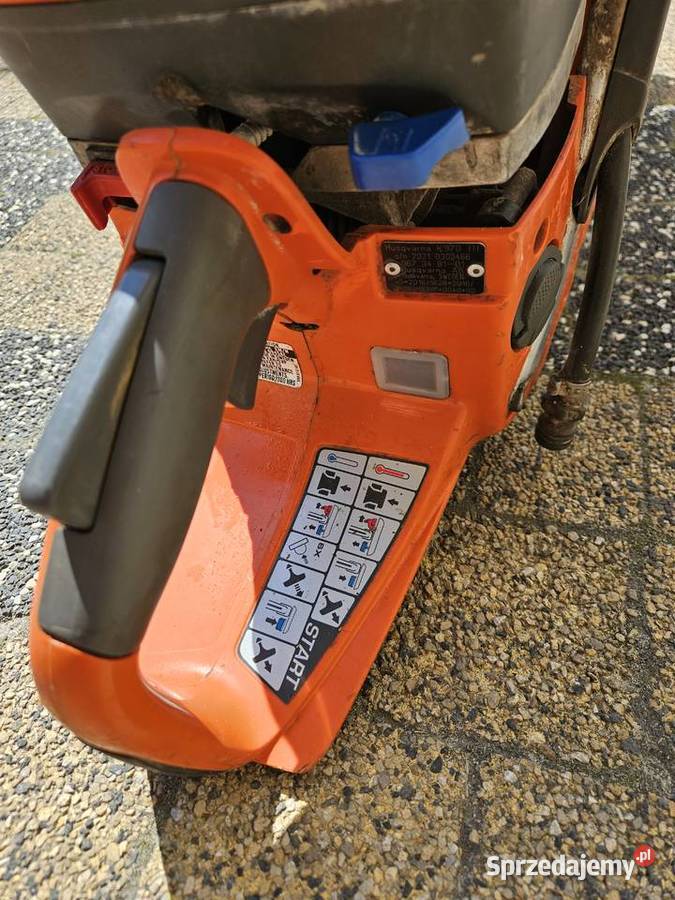 Przecinarka Husqvarna K970 lubelskie Gościeradów Plebański