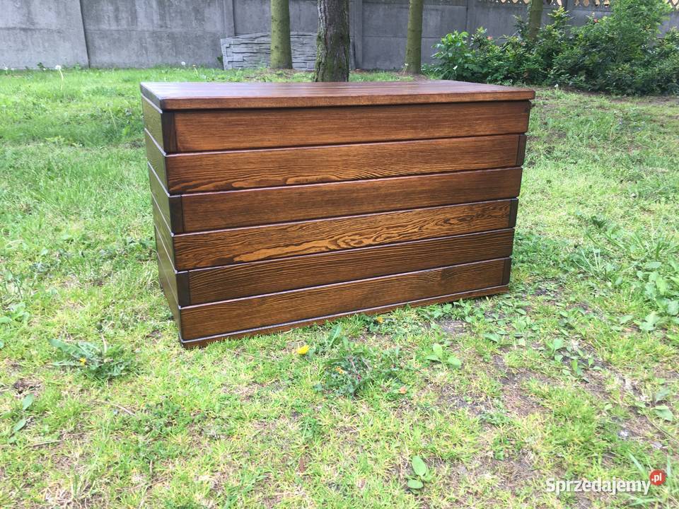 Donica drewniana donica ogrodowa doniczki pod Ogród Poznań