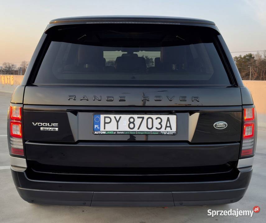Salon Polska ASO Land Rover Originalny lakier gniazdo AUX Warszawa