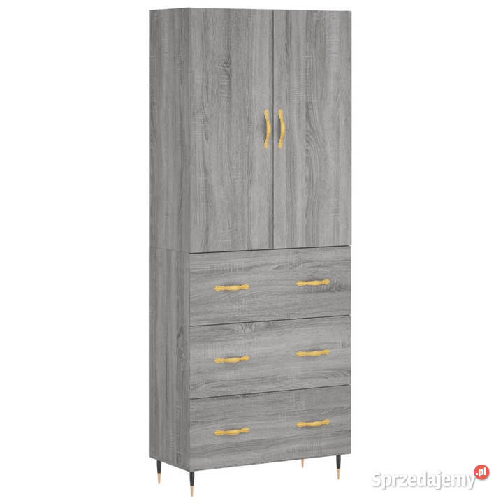 Witrynka szary dąb sonoma 695x34x180 materiał mazowieckie Warszawa