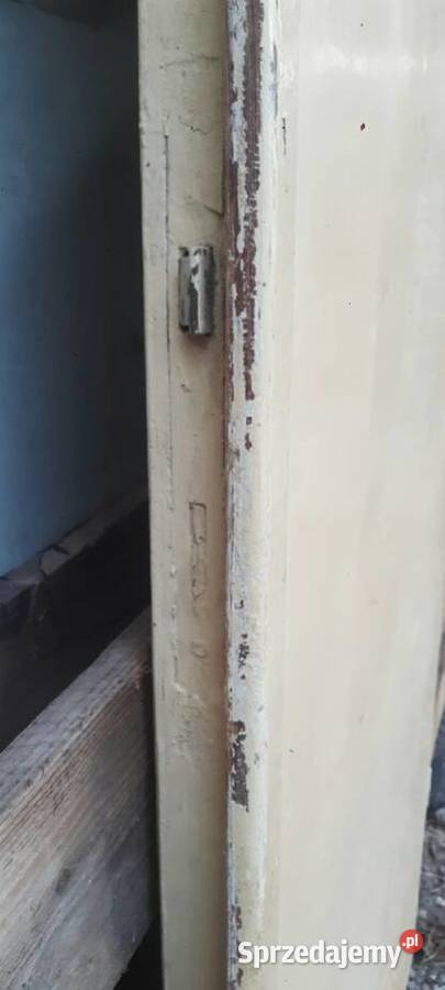 DRZWI 80 90 budowlane gospodarcze metalowe mazowieckie