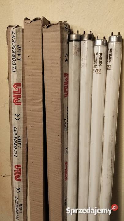 Świetlówki jarzeniówki stare PRL mazowieckie