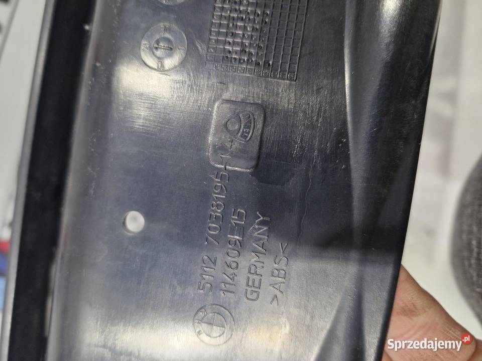 BMW E63 E64 ŚLIZG MOCOWANIE ZDERZAKA TYŁ TYLNE