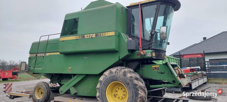 Sprzedam john deer 1072 heder 42 clima mazowieckie Zbuczyn sprzedam