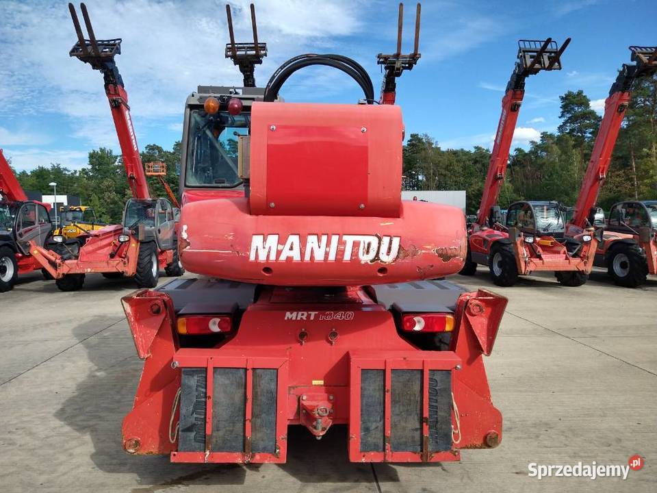 Ladowarka teleskopowa Manitou nie