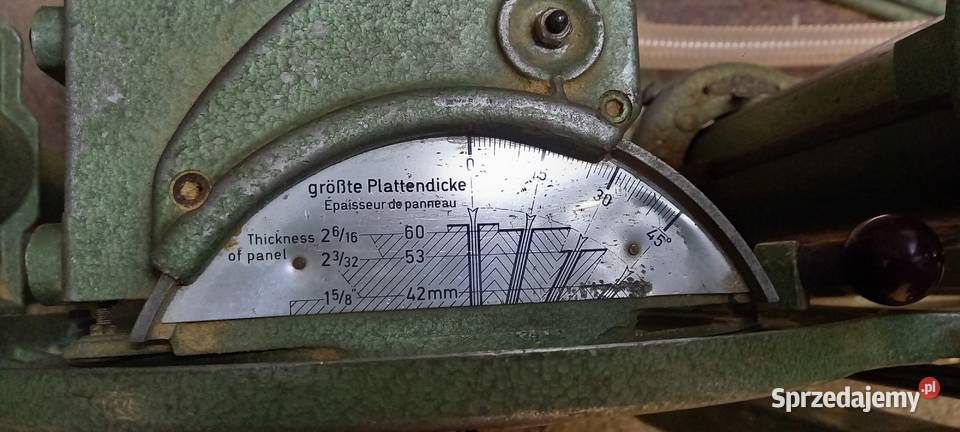 piła pionowa HOLZHER panelowa Błotnica Strzelecka