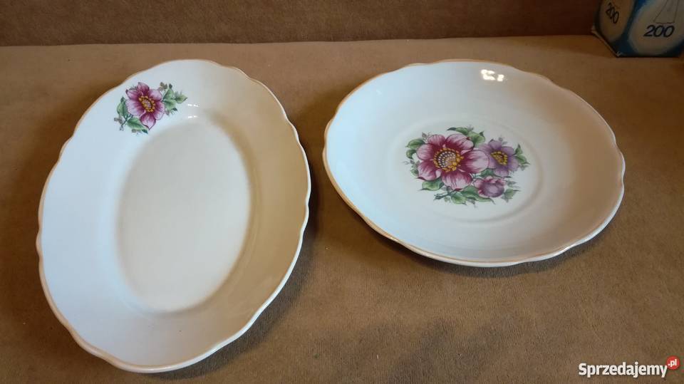 Patery porcelana sygnowana opolskie Nysa