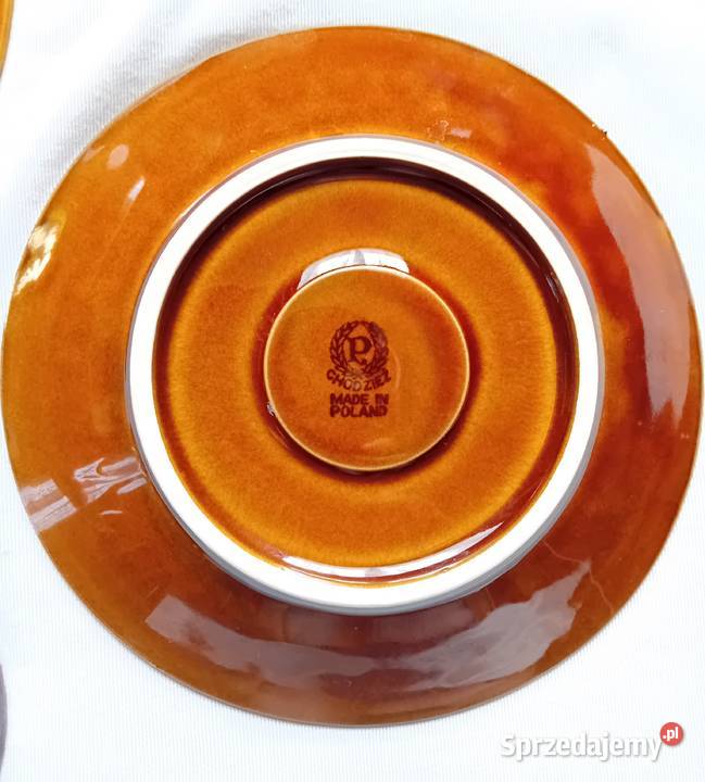 Zestaw śniadaniowy fason Ira Porcelit Chodzież Antyki, Sztuka, Kolekcje Koźminek